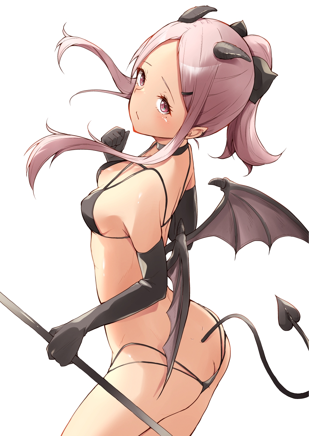 貧乳サキュバスりいなちゃん 画像2