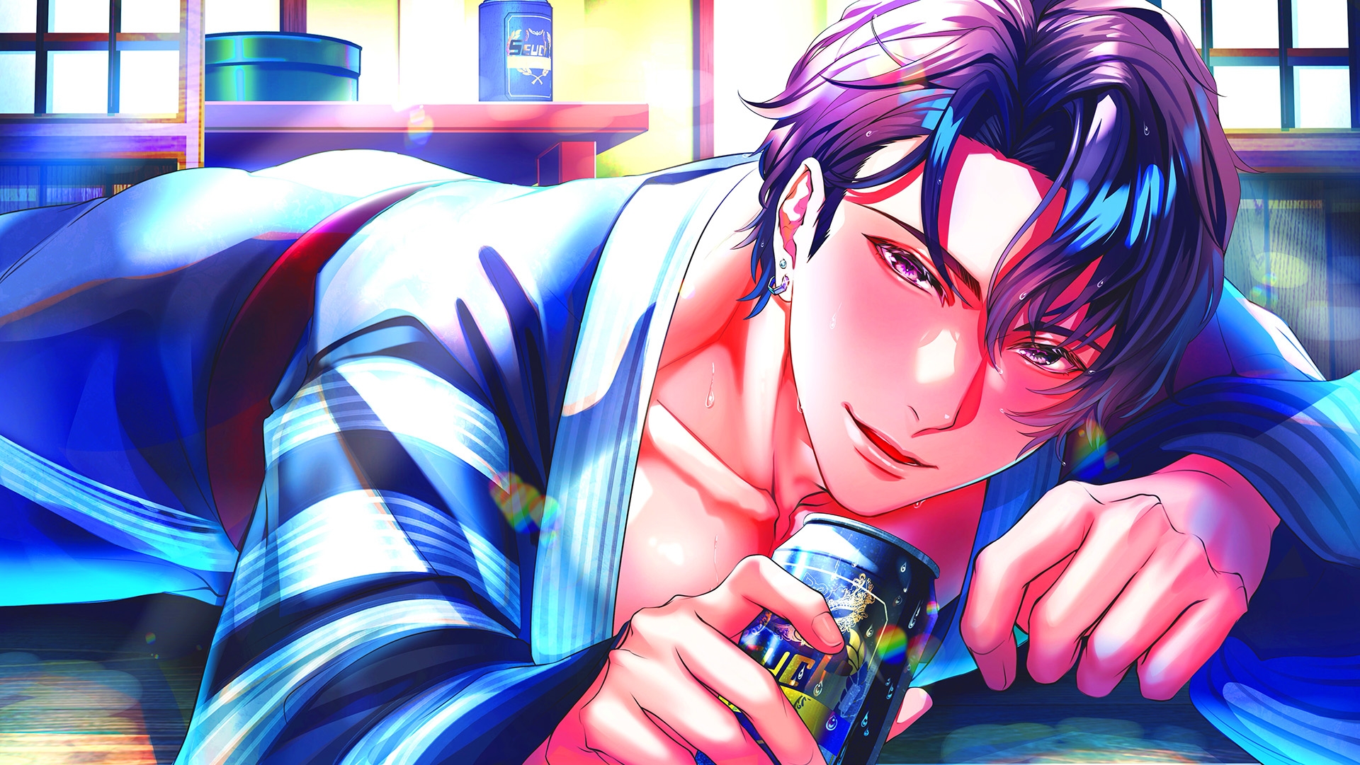 湯上がりに浴衣でほろ酔いエッチしよ サンプル4