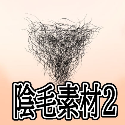 陰毛素材2