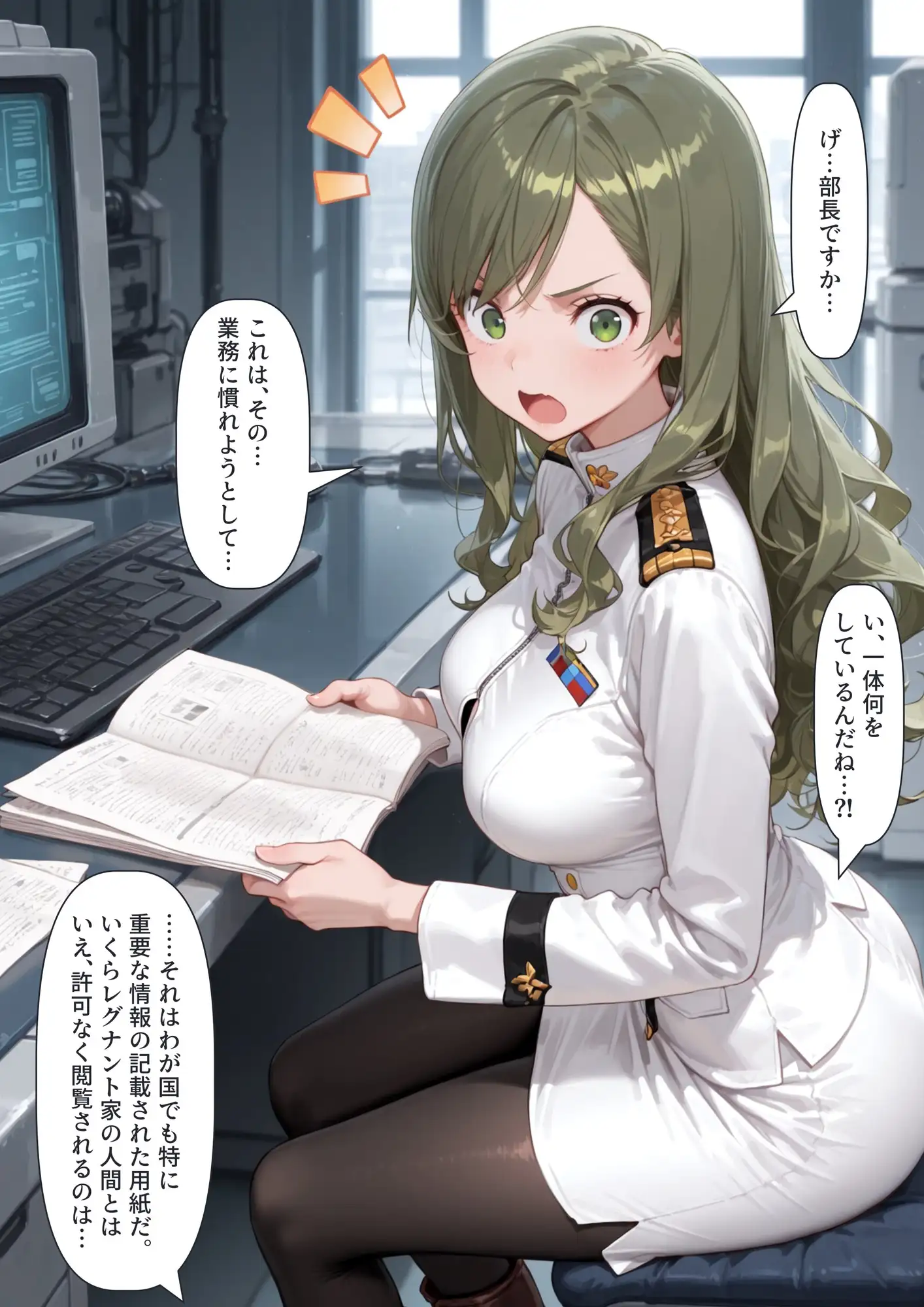 【憑依】強情な捕虜の体を乗っ取って淫乱スパイになる話 サンプル画像 5