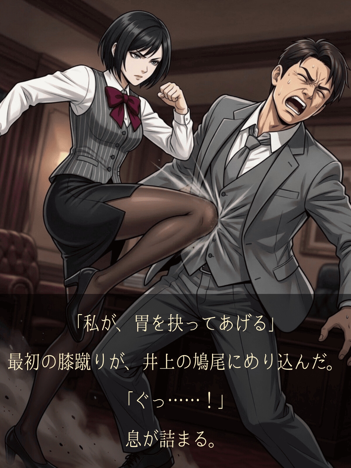 屈服の代償 ―女尊男卑オフィスの掟― サンプル4