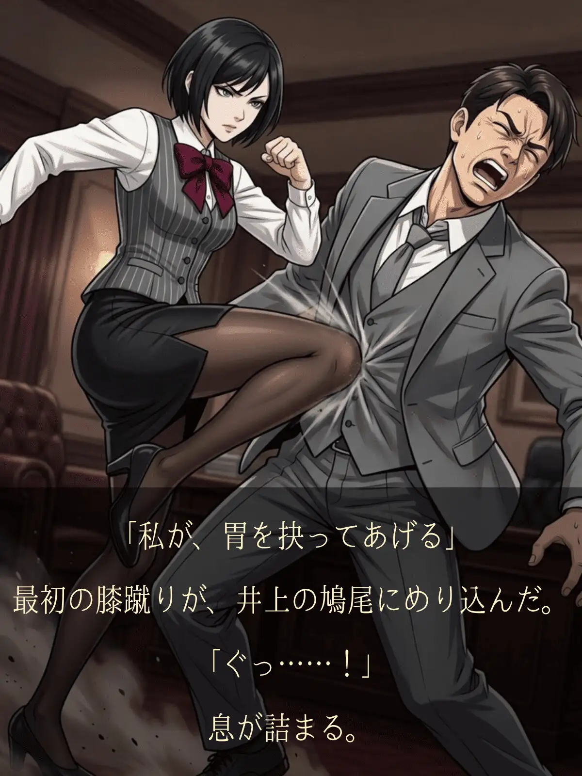 屈服の代償 ―女尊男卑オフィスの掟― サンプル画像 4
