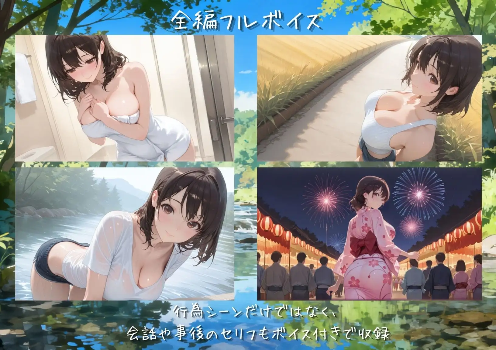 【4K高画質120FPS】あの夏、幼馴染と、 [夜更かし工房] | DLsite - R18