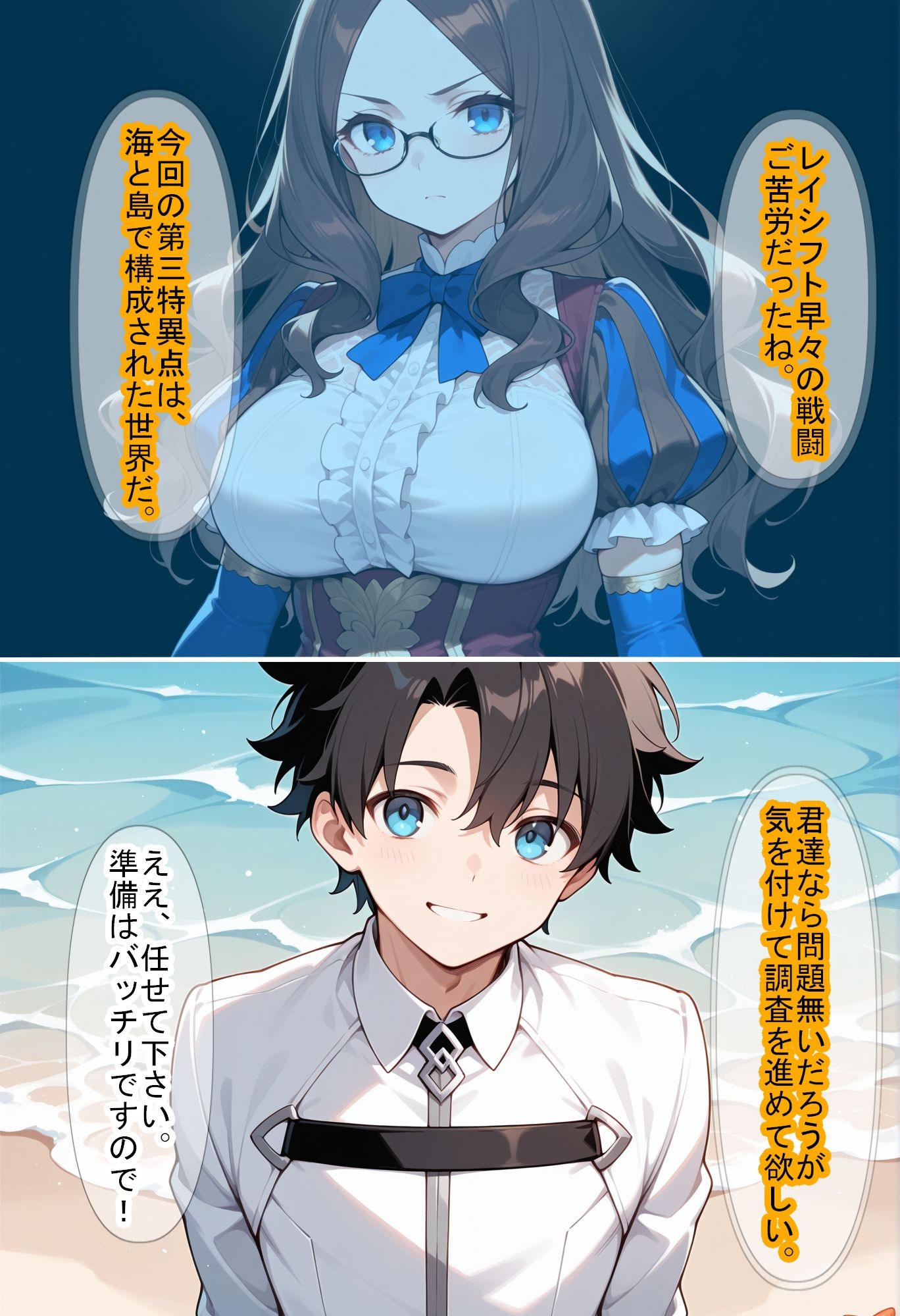 【F〇Oの世界に入ってしまったら?】～女サーヴァントにエロい事し放題だった件～(4) 画像1