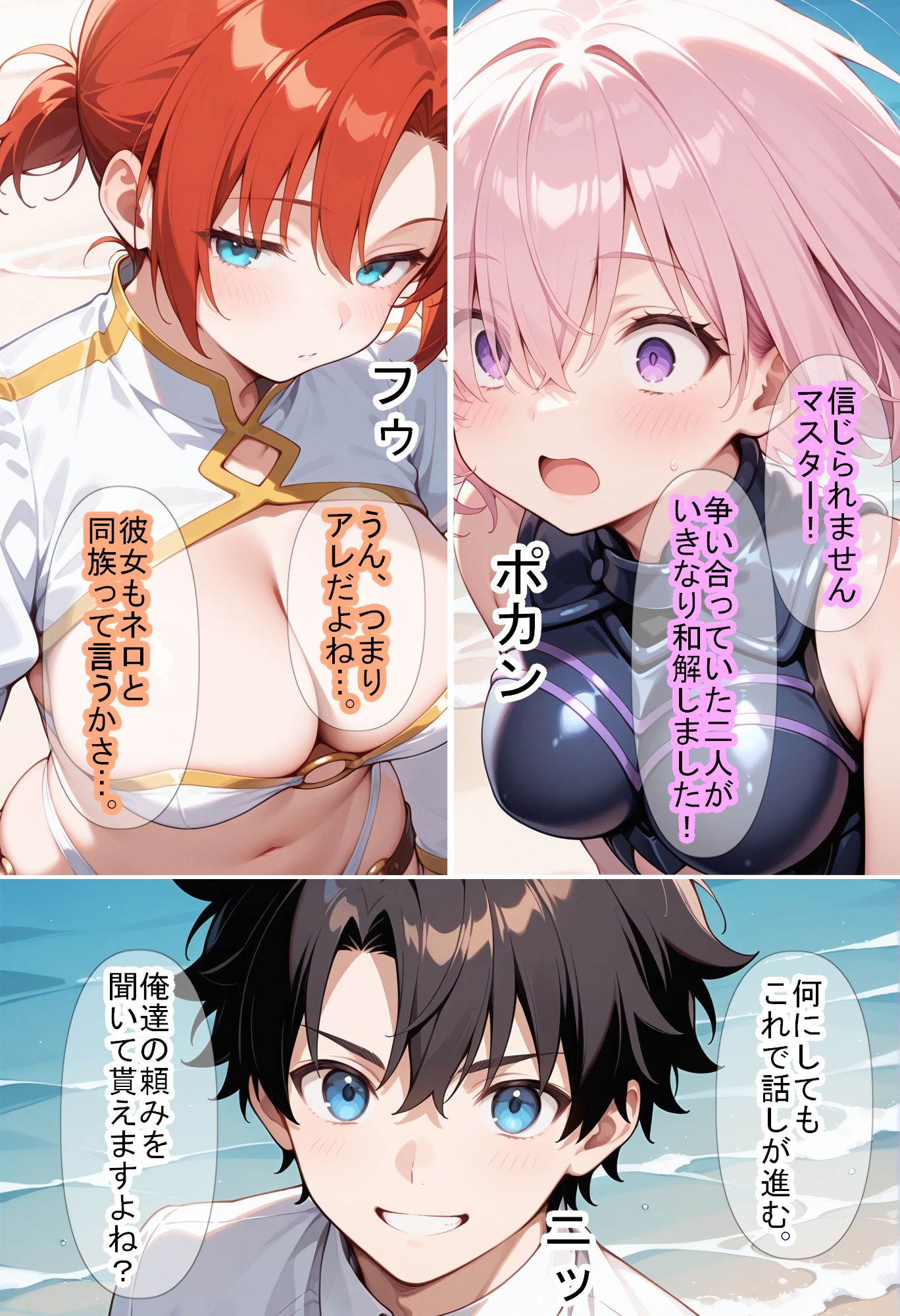 【F〇Oの世界に入ってしまったら?】～女サーヴァントにエロい事し放題だった件～(4) サンプル8