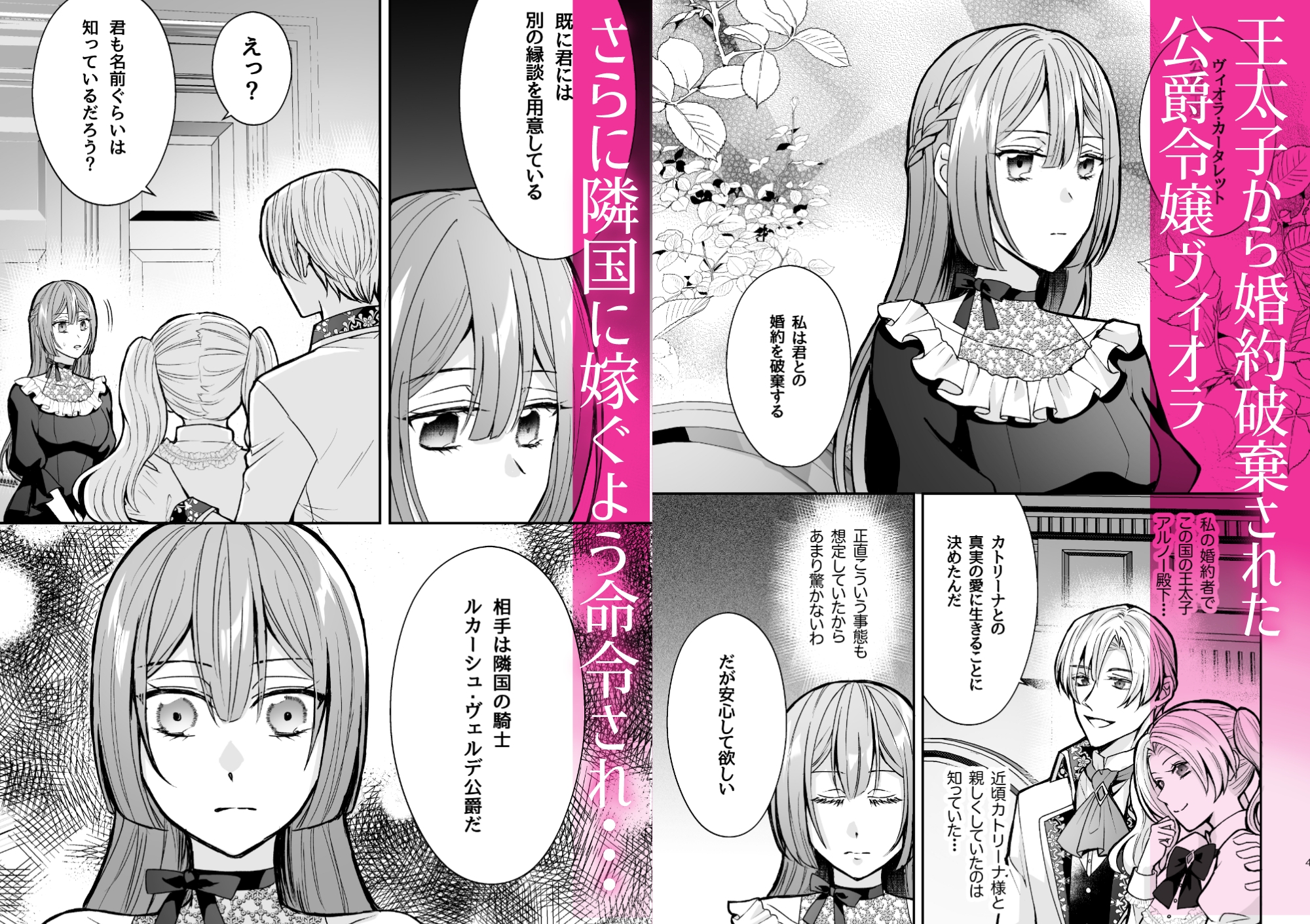 婚約破棄された令嬢は隣国の騎士に娶られる 画像1