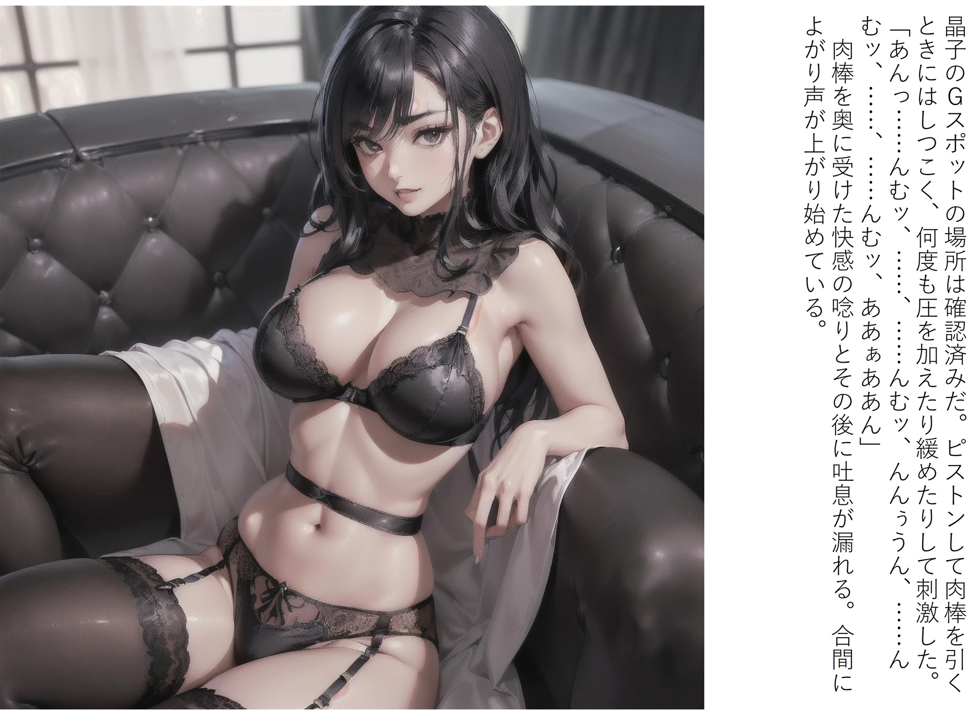 蜜愛液に濡れる四人の巨乳美女 二章 晶子と満子 サンプル4