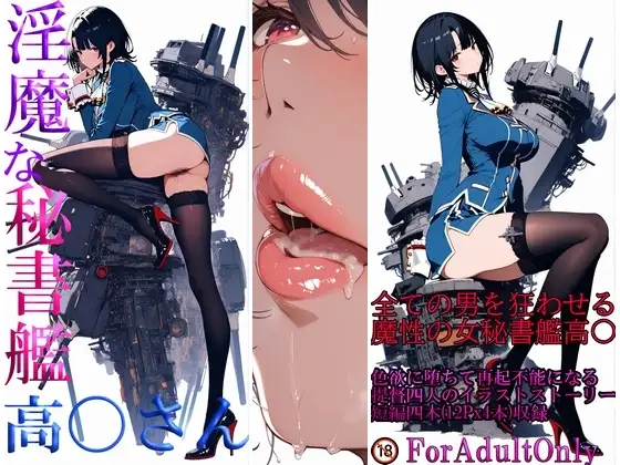 淫魔な秘書艦高〇さん ジャケット画像