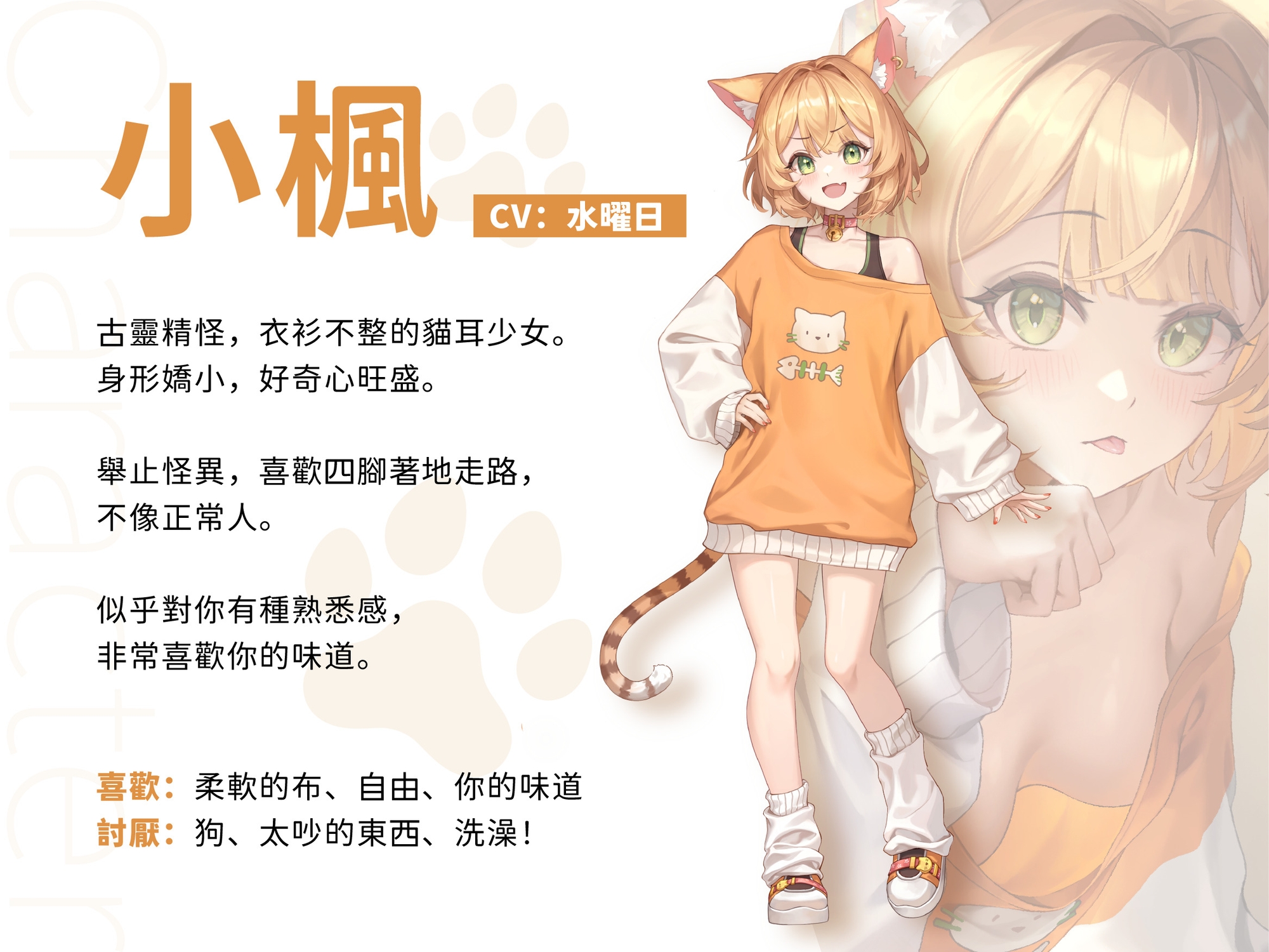 【收編貓娘】流浪貓不想要項圈【中文音聲】 サンプル2
