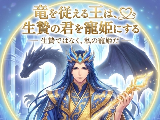 竜を従える王は、生贄の君を寵姫にする♡〜古い因習を覆し、唯一の番として愛される溺愛〜【溺愛/王様/ファンタジー/バイノーラル】-0画像