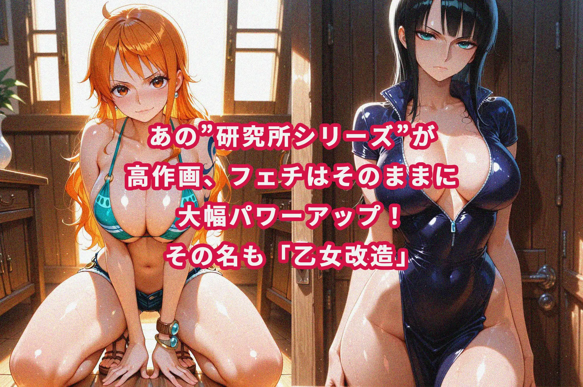 【乙女改造】ナ〇×ロビ〇 サンプル画像 2