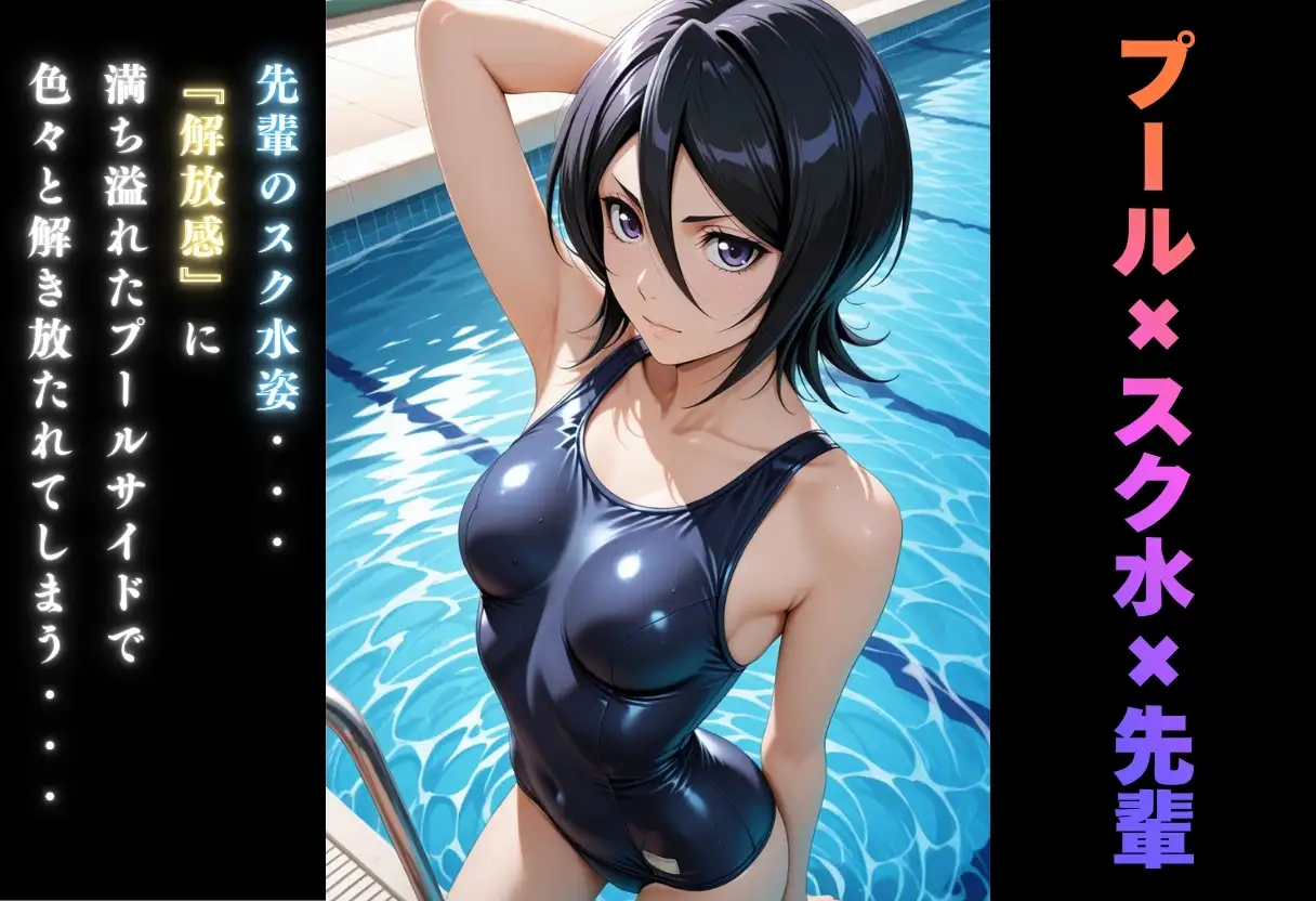 【学園ヒロイン〜俺たちの肉便器】〜ブリ◯チ〜朽木ル◯ア編〜 サンプル画像 4