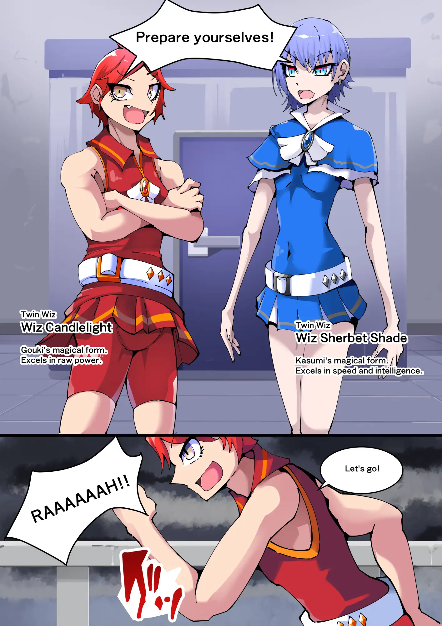 Magical Hero TSF! Twin Wiz VS The Terrifying Rubberians 1 サンプル画像 7