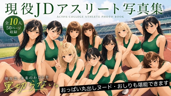 女子陸上部ヌードグラビア写真集 Vol.3