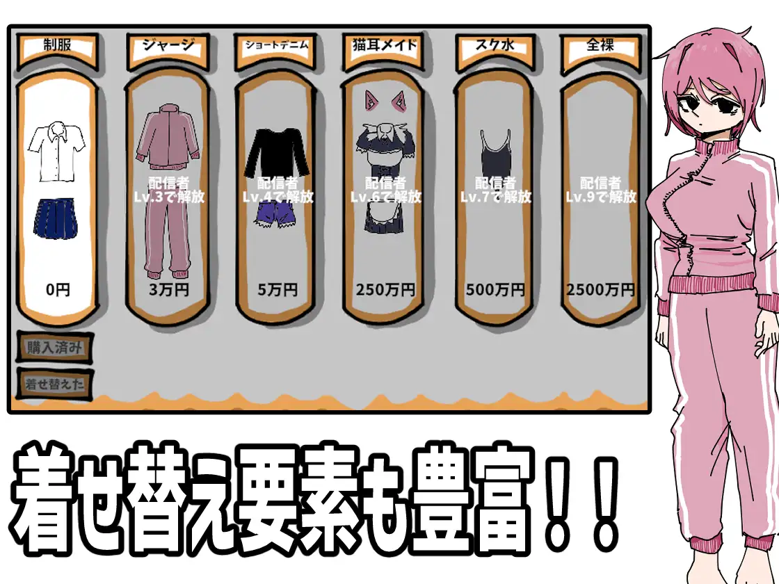 彼女を有名配信者にして優越感に浸る サンプル画像 3
