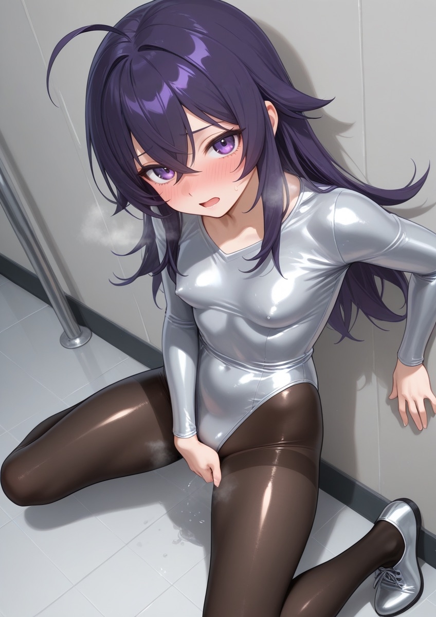 特殊性癖シリーズ『No.17』 レオタードの女の子がぴっちり衣装に恥ずかしがるやつ Part2_7