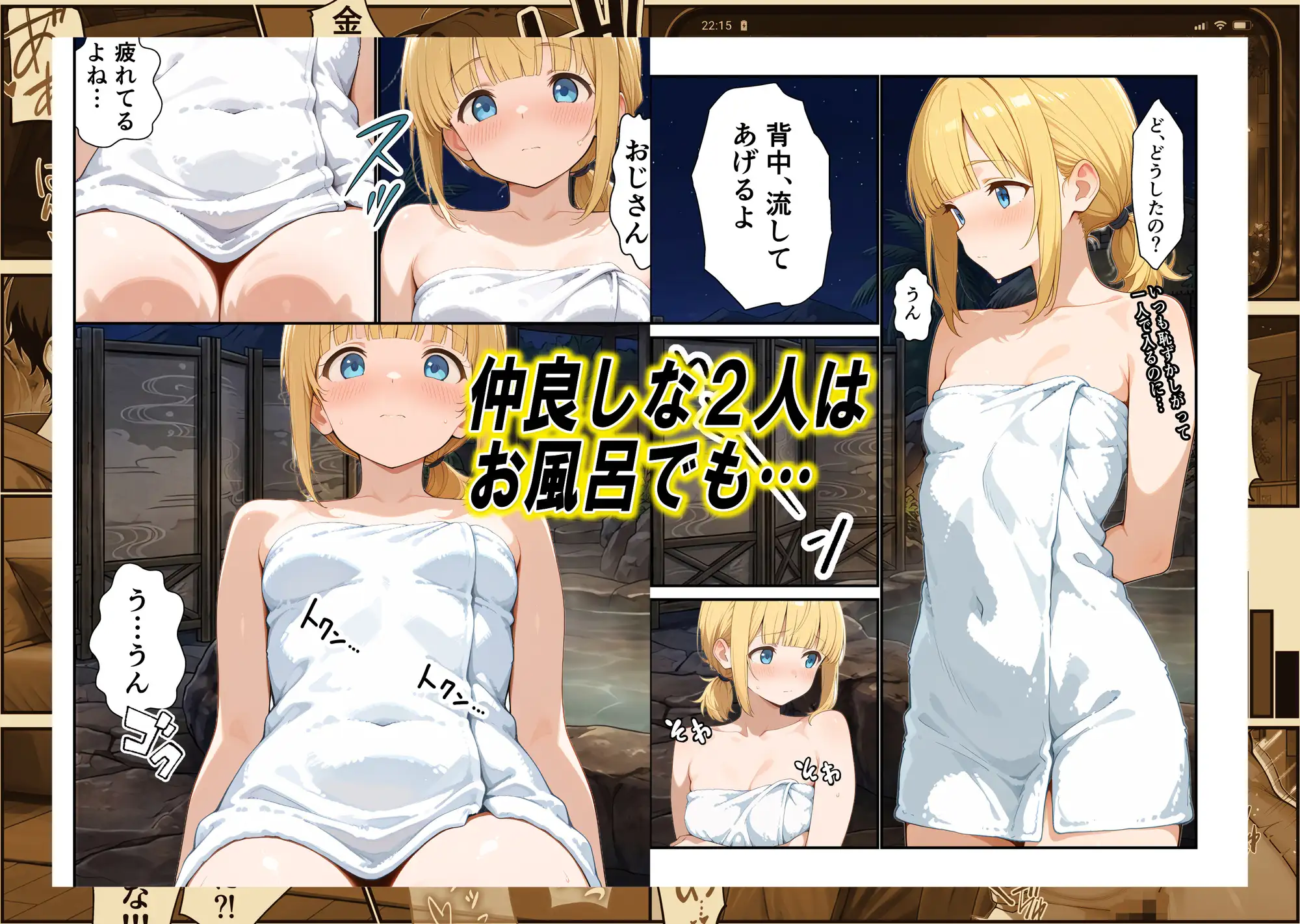 ビーチリゾートde金髪ちゃんといちゃいちゃする話 サンプル画像 5