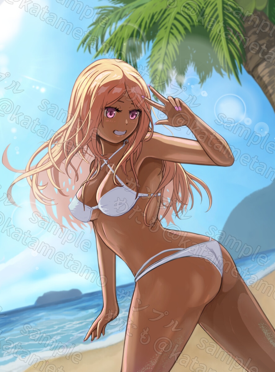 ある夏の日の誘い+skeb品2種 画像1