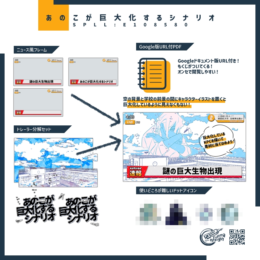 あのこが巨大化するシナリオ【クトゥルフ神話TRPG】SPLL:E108580 画像1