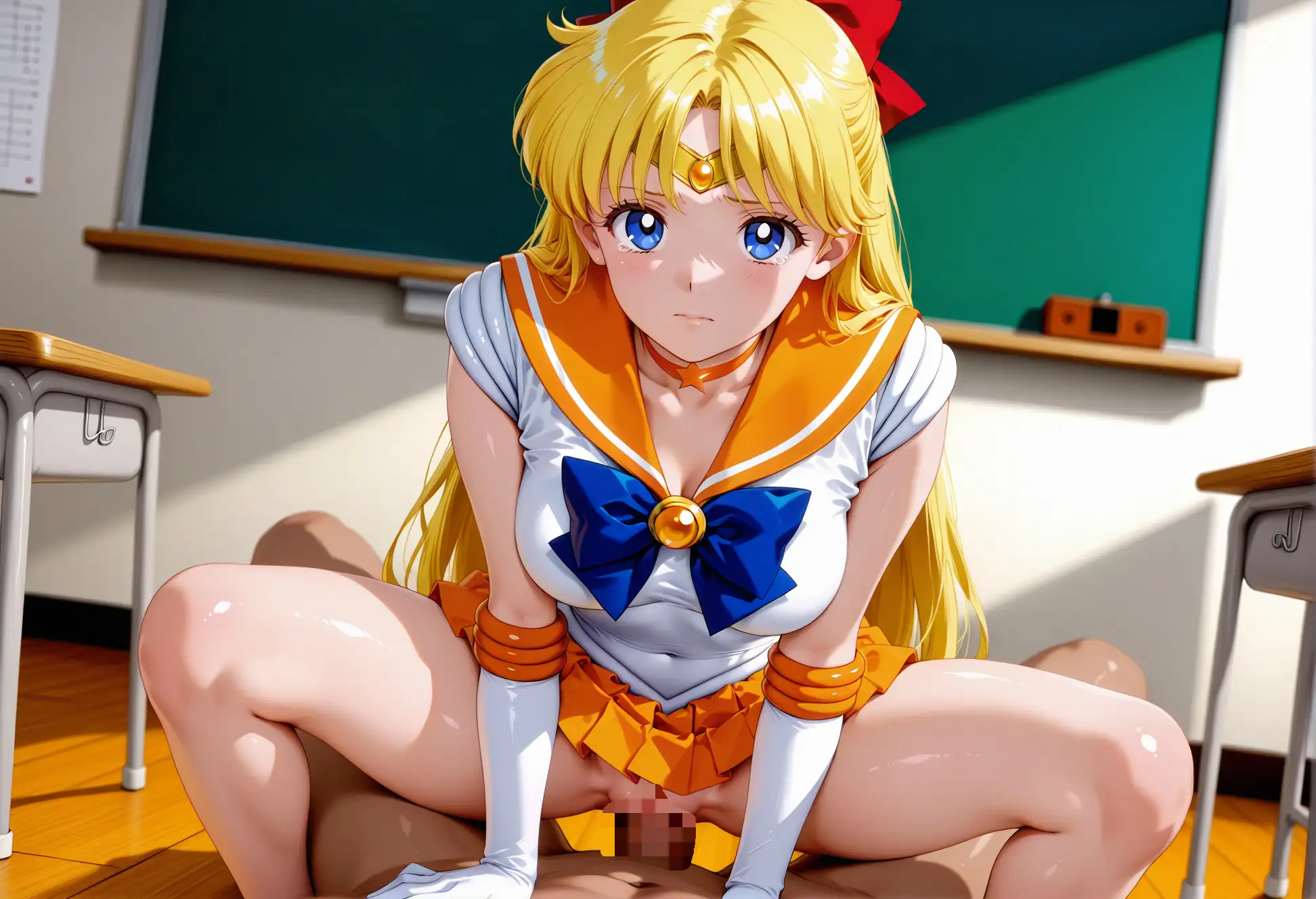 美少女精子セーラーバレー部淫【横型動画＆CG集・ボテ腹・中出し】 サンプル画像 3