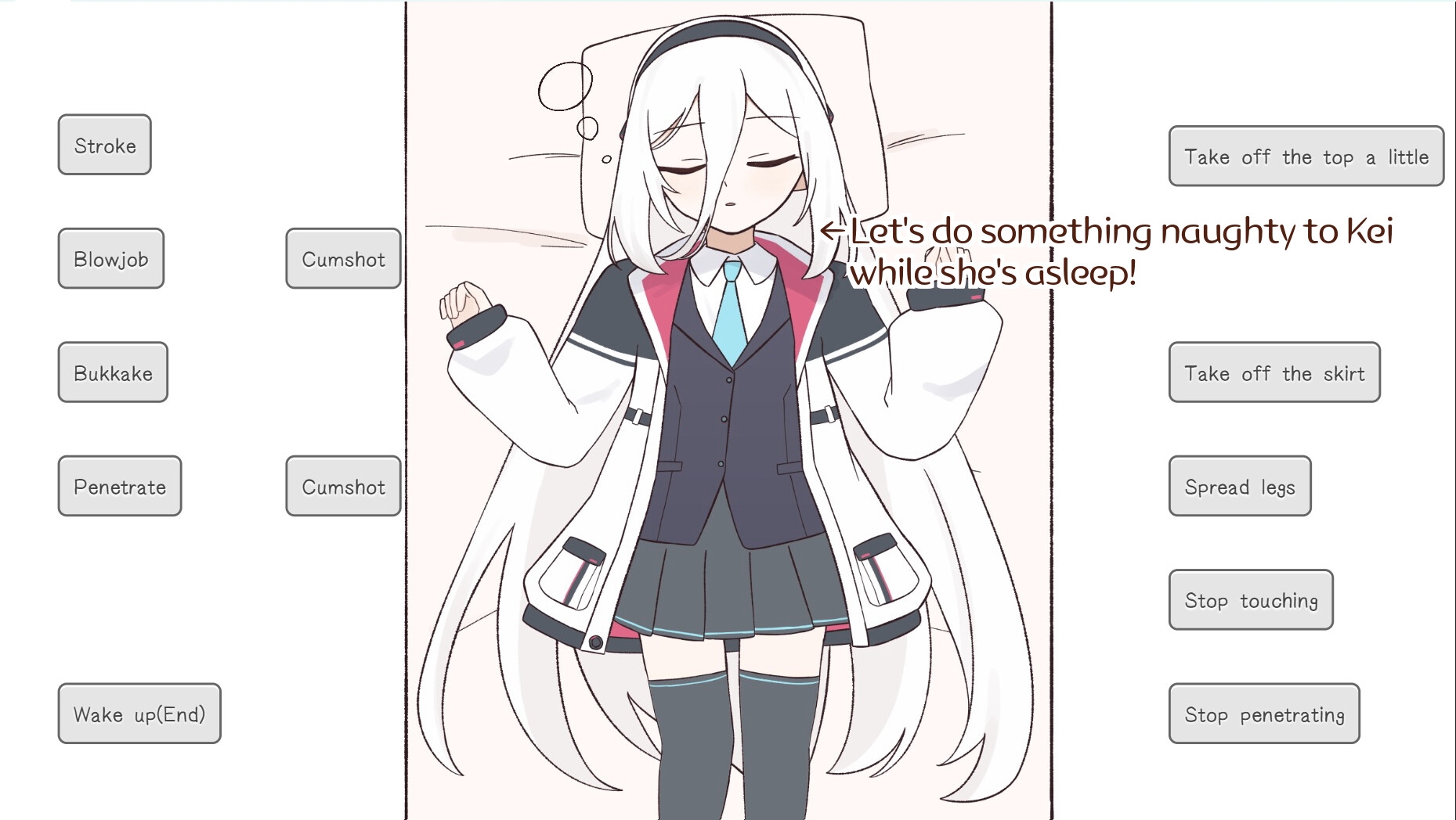 Kei is in a dream