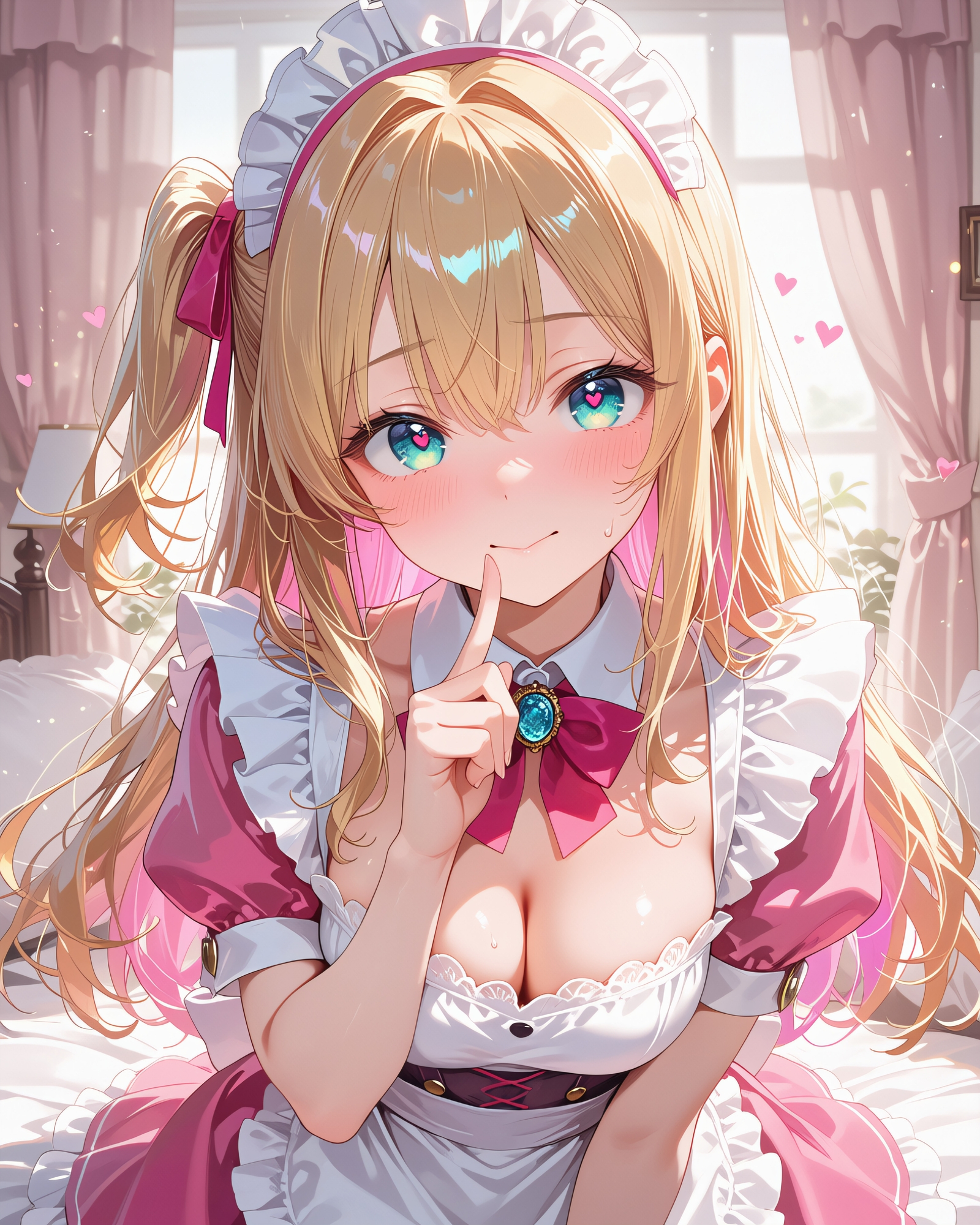 【AIイラスト集/お試し応援価格】シルフィちゃんの秘密のメイド服ミニパック20枚 画像3