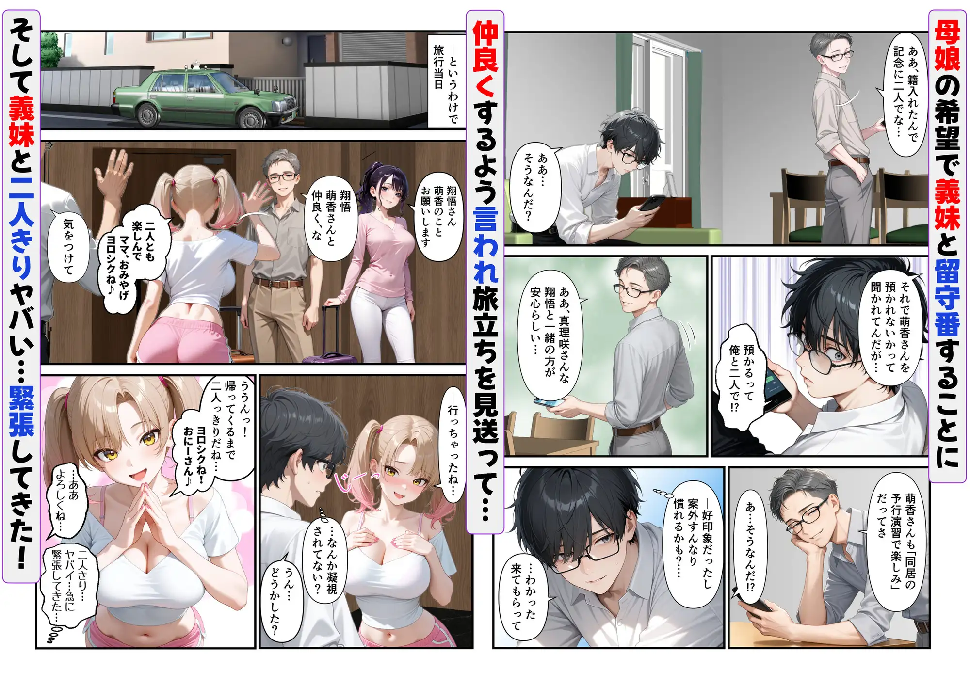 女性が苦手な俺にかわいい巨乳ギャルの義妹ができて一線超えて生ハメ中出しした話 サンプル画像 5