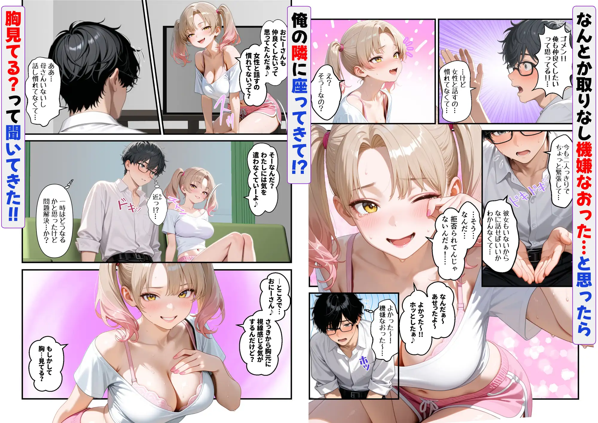 女性が苦手な俺にかわいい巨乳ギャルの義妹ができて一線超えて生ハメ中出しした話 サンプル画像 8