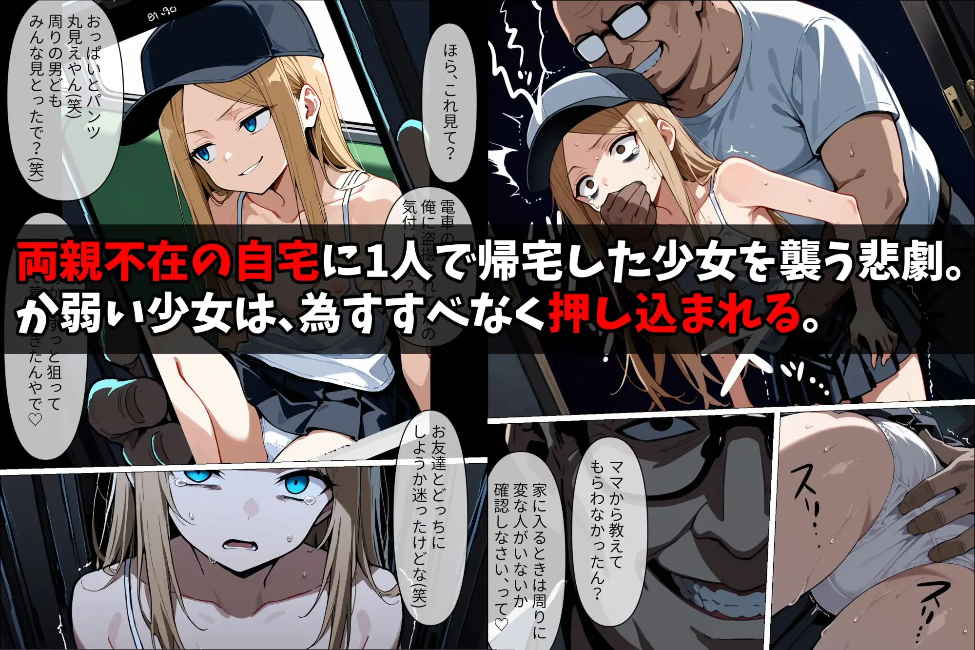 ある夏に起きた、押し込みレ〇プ事件の全記録 サンプル画像3