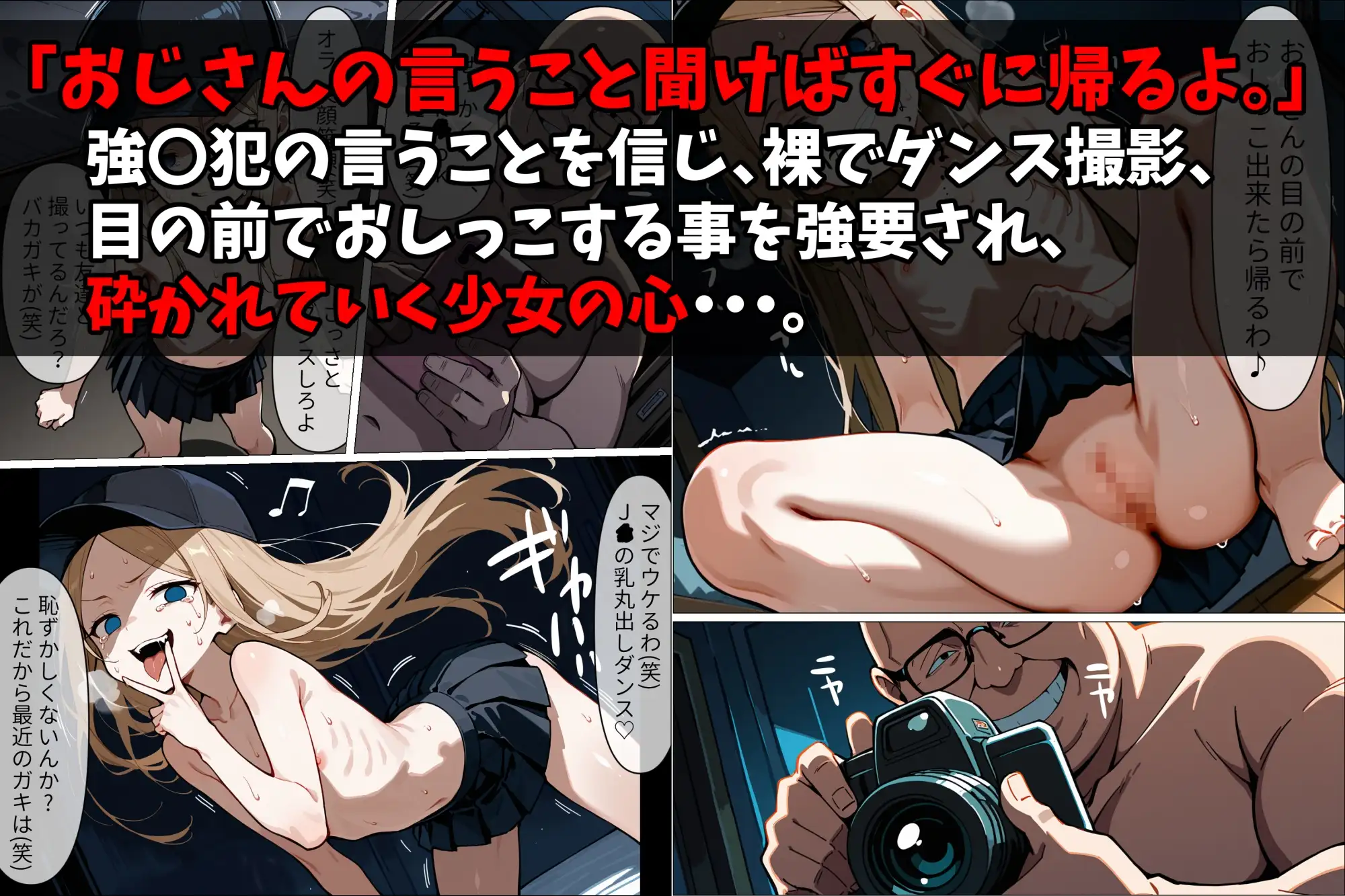 ある夏に起きた、押し込みレ〇プ事件の全記録 サンプル画像4
