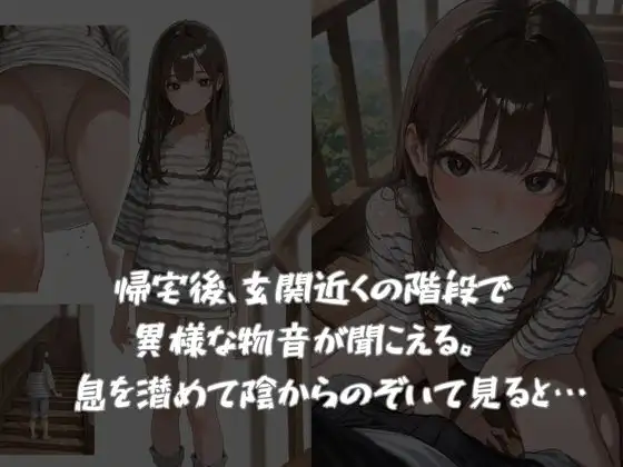 双子妹の淫声〜双子妹が夜中に親父と性行為しちゃってた サンプル画像 2
