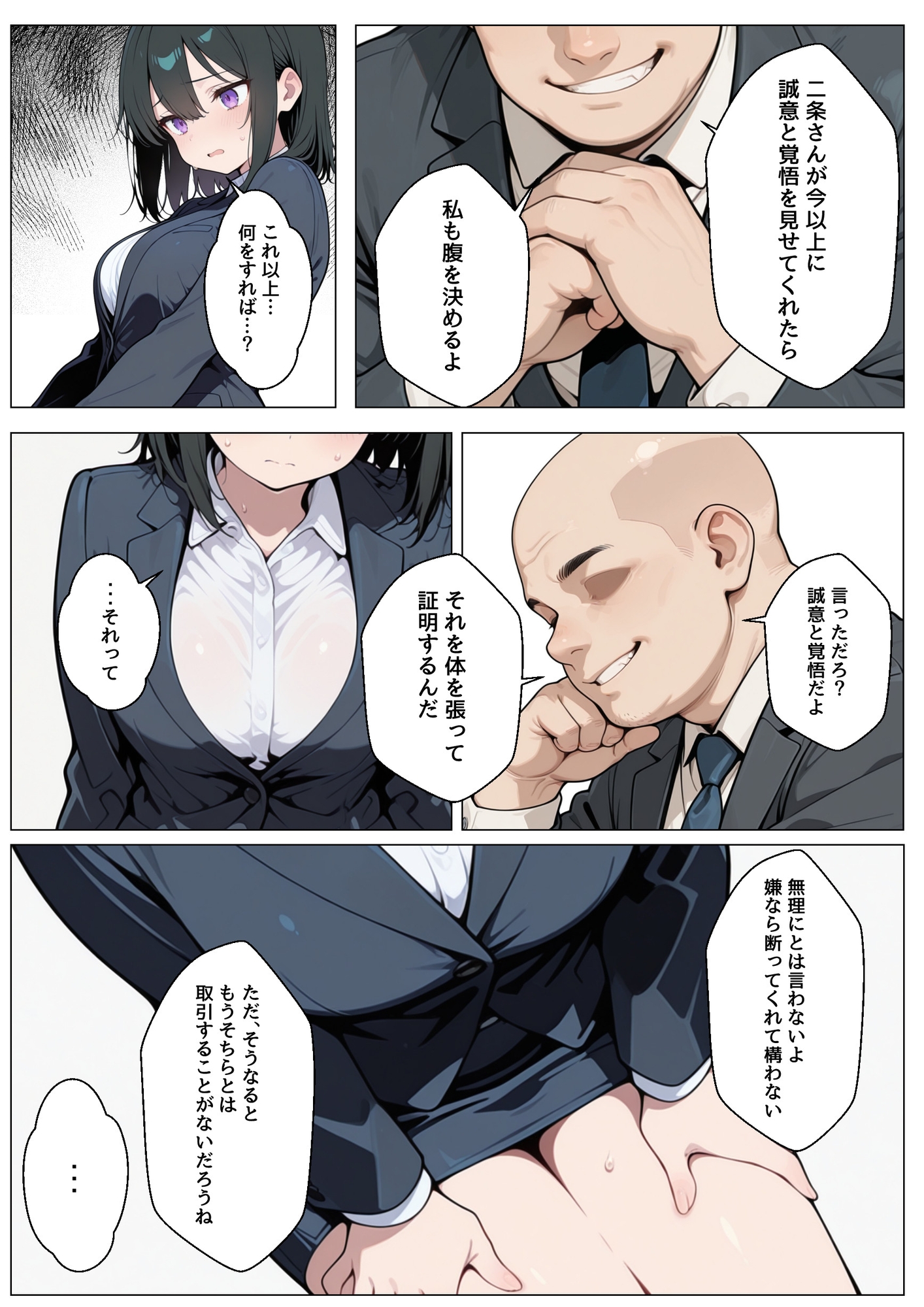 後輩彼女のNTR枕営業 画像3