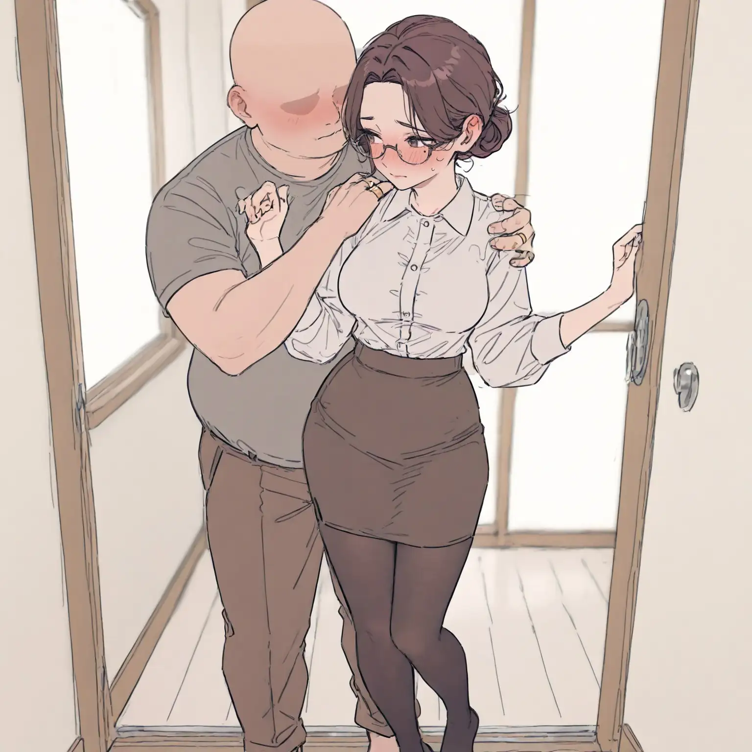 地味で貞淑な隣の人妻が尻穴で堕ちるまで サンプル画像 2