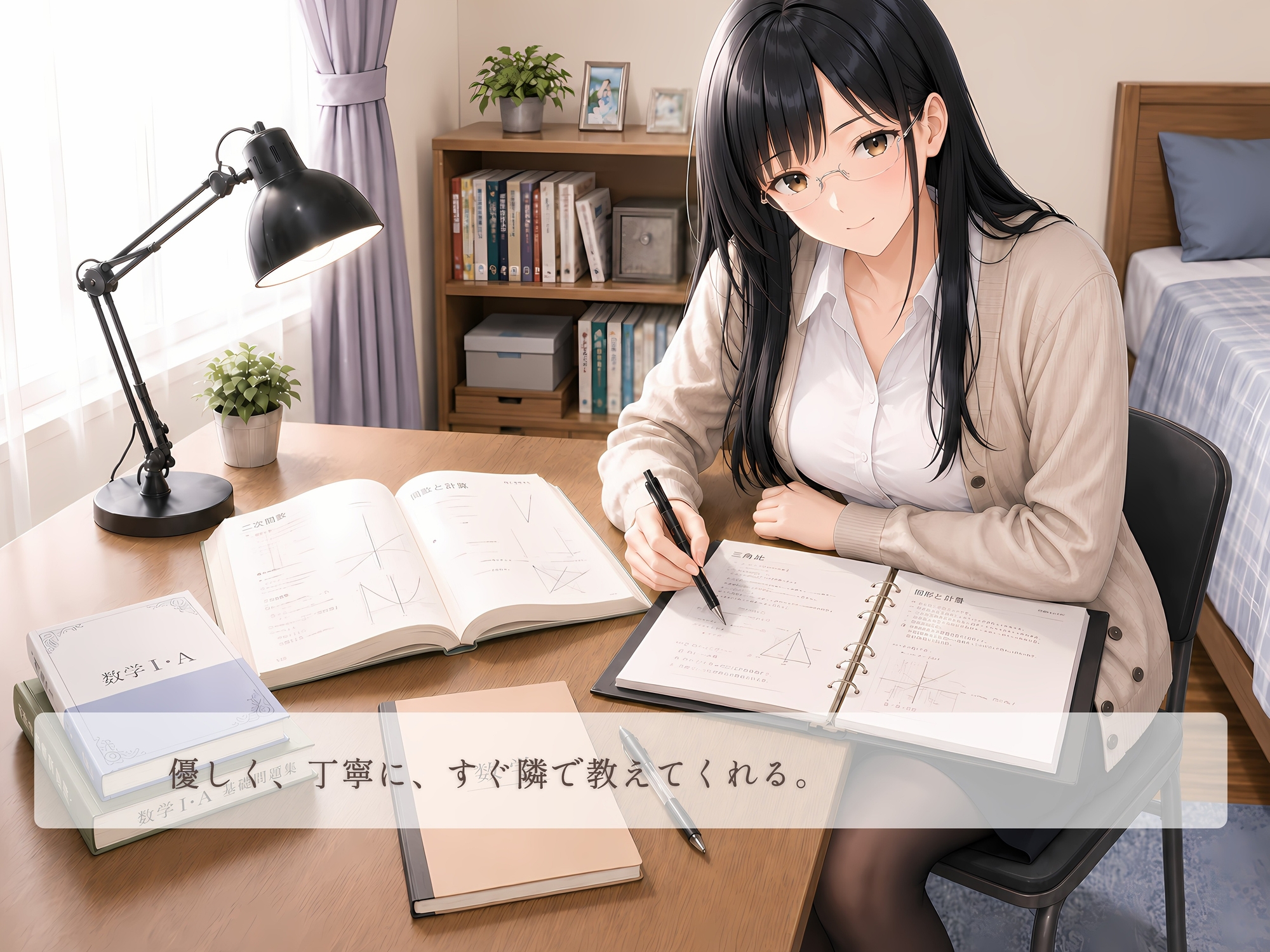 近すぎる家庭教師 まじめで優しい幼なじみお姉さん 画像2
