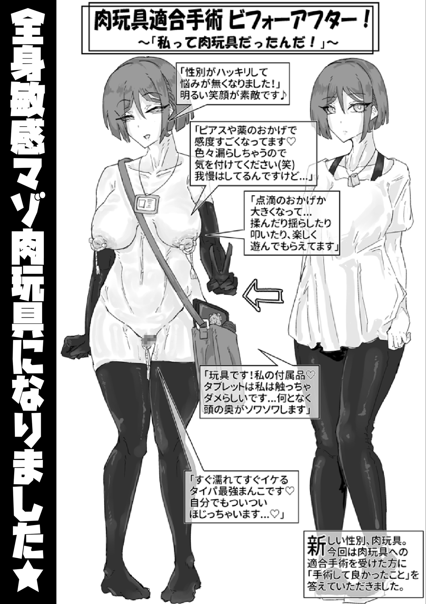 マゾ肉化適合手術 ～弐玖面 千弥は性別・肉玩具～-4