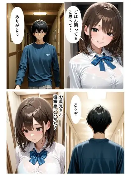 女子校生の義妹がエロ過ぎて妻の留守中欲求不満解消の…濃厚エッチしてしまった話 サンプル画像 3