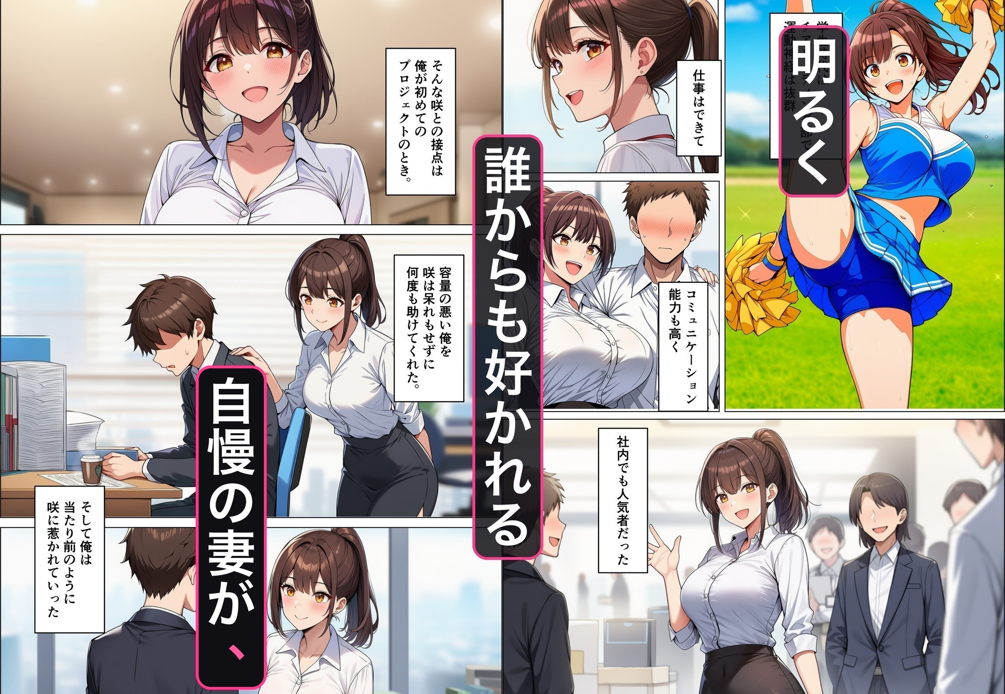 トラレヅマ 〜狙われた育休明けの陽キャ妻〜 画像1