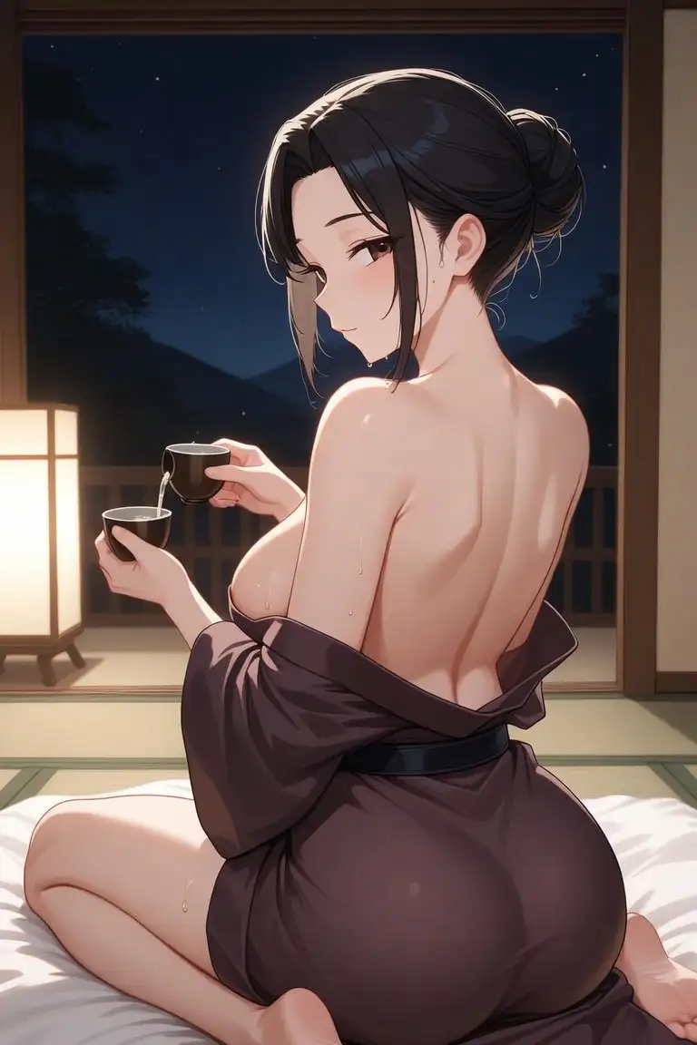 【熟女×女将】小料理屋の女将は、暖簾の奥で年下に蕩ける サンプル画像 5