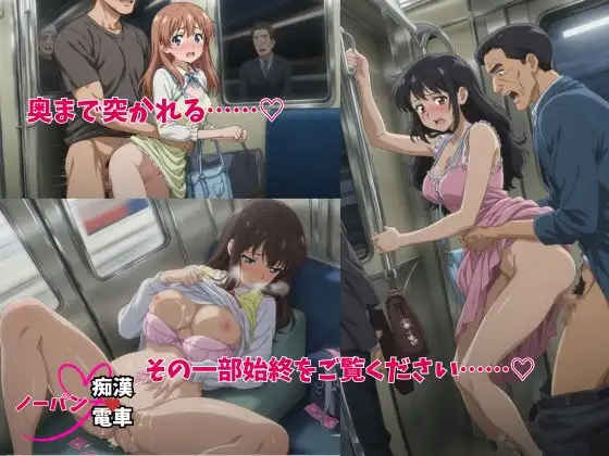 もう止めてっ！ノーパン痴●電車｜女子大生編 サンプル画像 3
