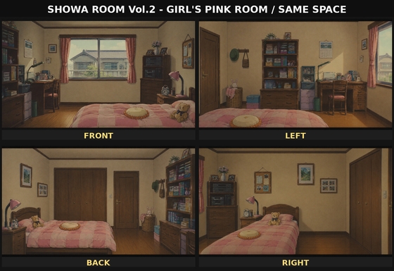 Showa Room Background Pack
