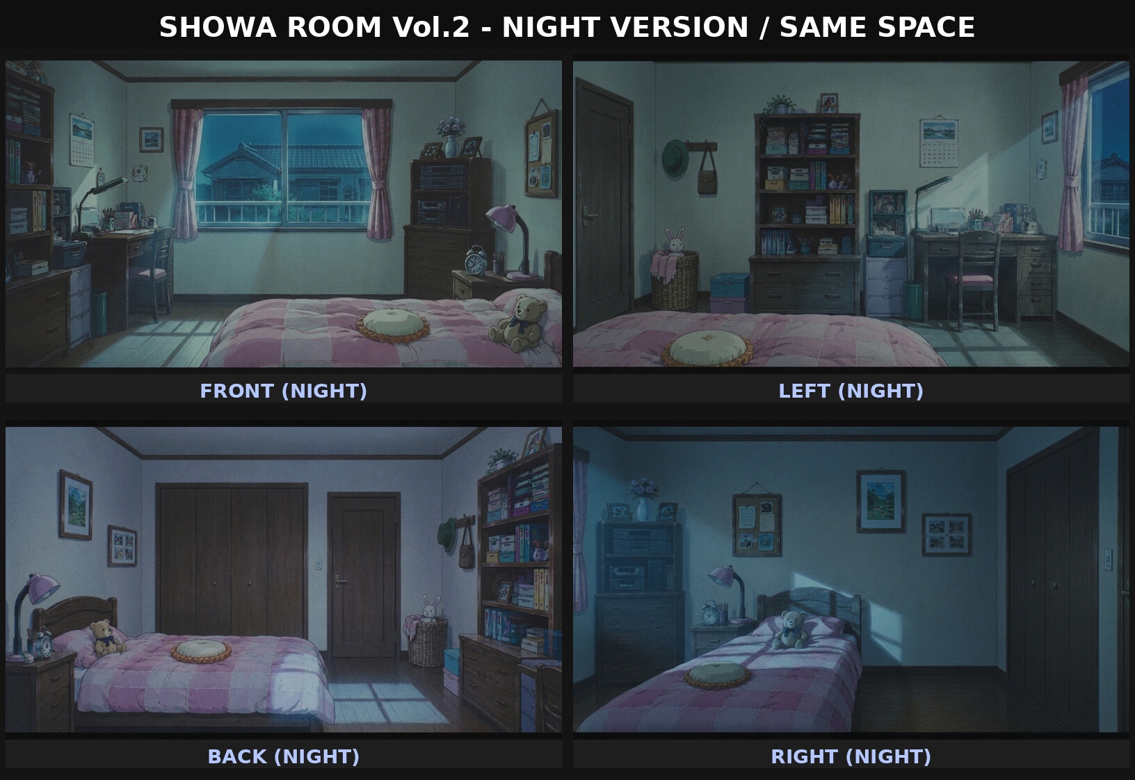 Showa Room Background Pack 画像1