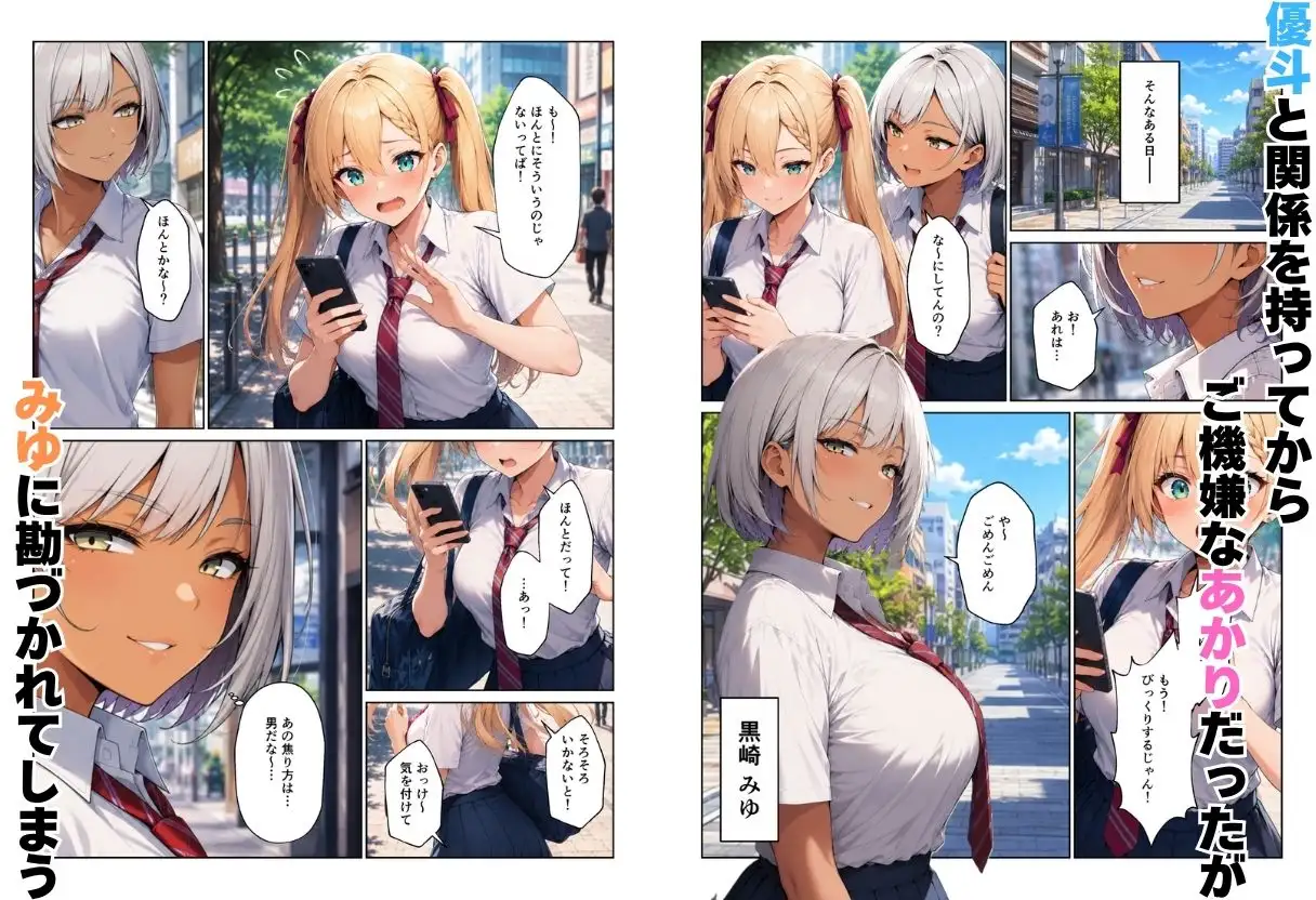 ギャル達とパパ活ハーレムセフレ化してイチャラブエッチ！ サンプル画像 7