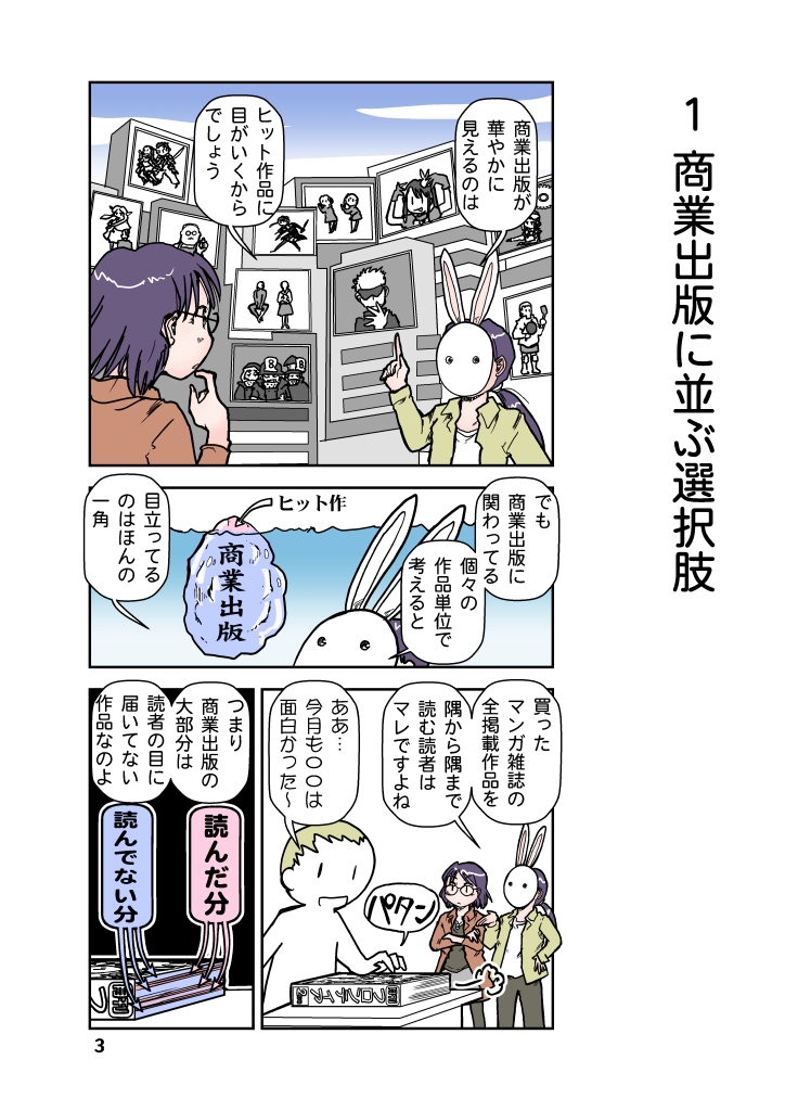 商業出版と自主出版を比較考察してみたら 創作同人電子書籍のススメ2026年-4