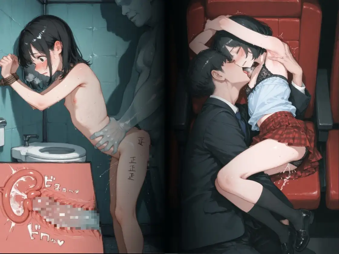 肉便器だった少女が覚醒しておじさん依存になった。 サンプル画像 5