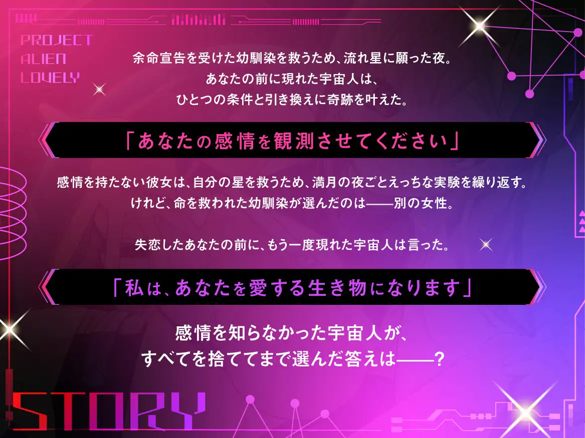 【ハピエン✨百合SFファンタジー！】P̷ R̸O̵ J̴ E̷ C̸T̵  A L̷I̸  E̵N̴  LO̸ V̵E̴ LY̷   〜 あなたを観測してから帰れなくなりました 〜 サンプル画像 3