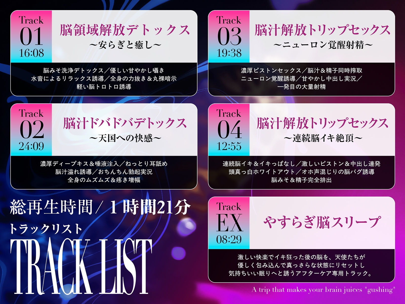 脳汁『ドバドバ』トリップ ♯快感脳デトックスで頭も身体もとろけるような強○リセット [シロイルカ] | DLsite 8