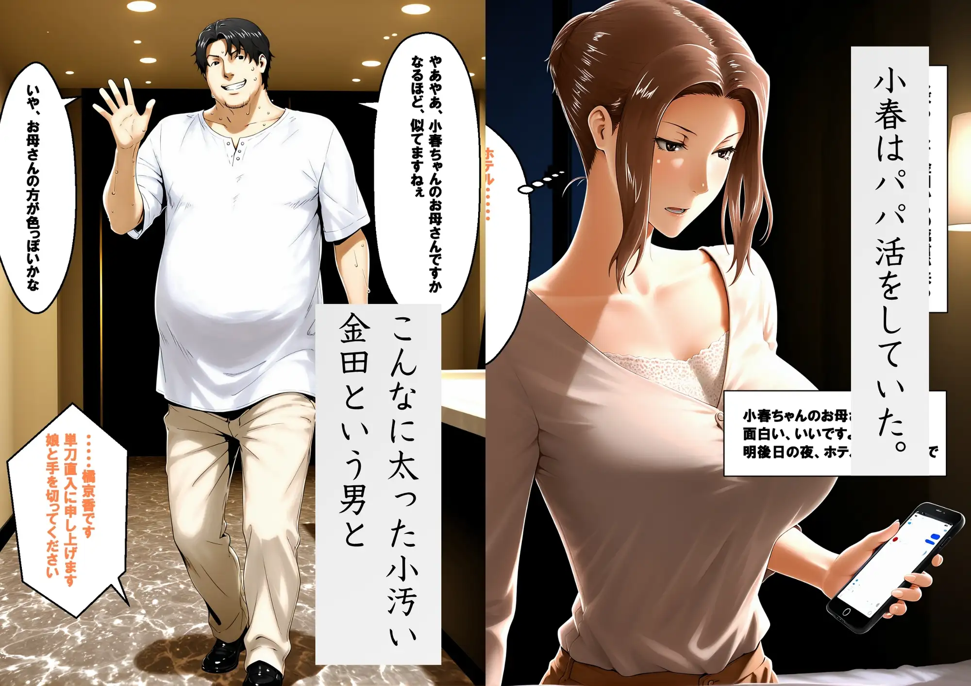 愛娘のために堕ちた母卑劣な男に犯●れ続けた夜 サンプル画像 2