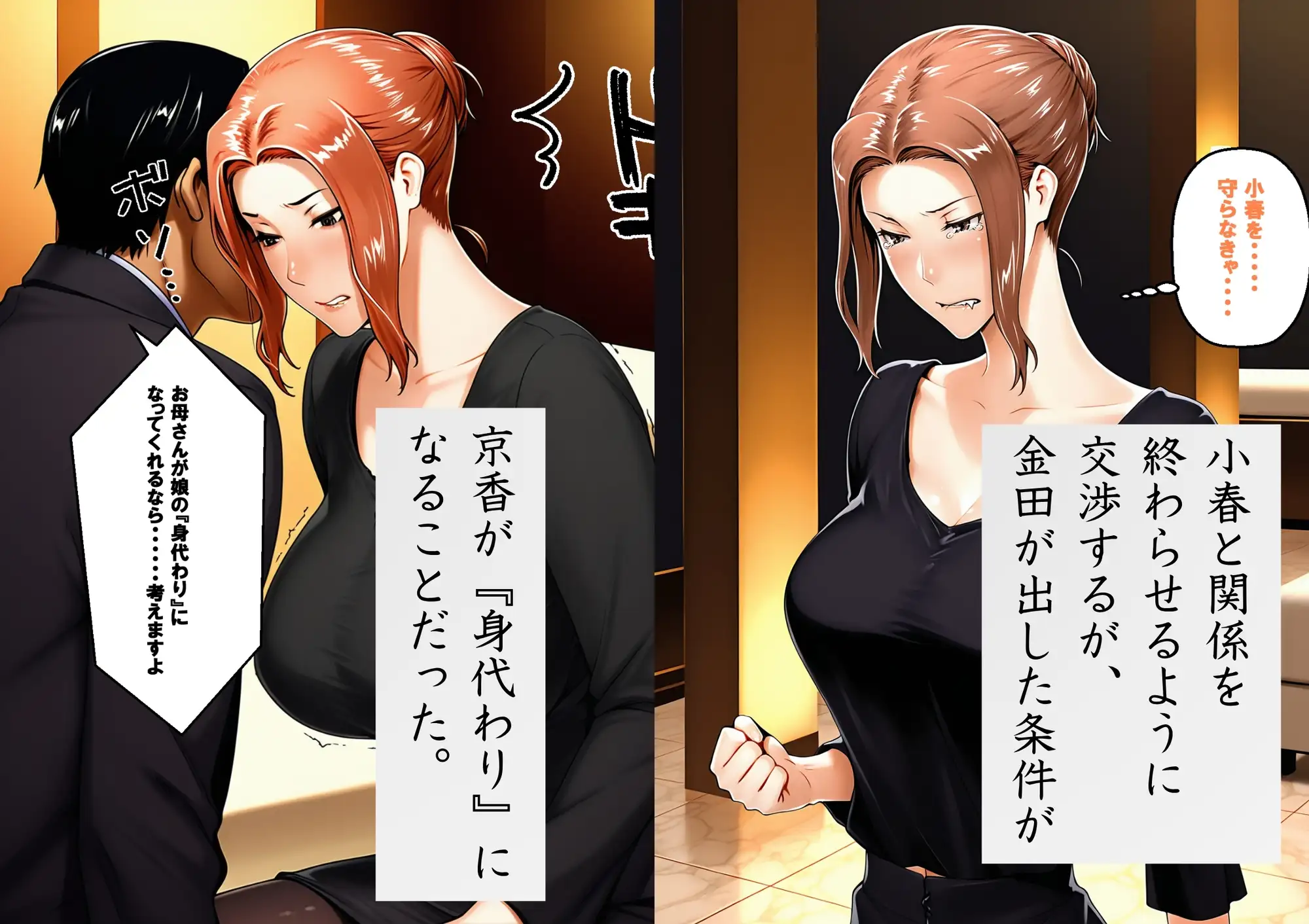 愛娘のために堕ちた母卑劣な男に犯●れ続けた夜 サンプル画像 3