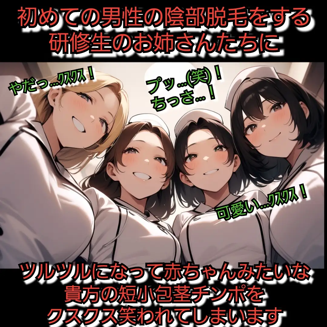 エステの脱毛モニター研修で 短小包茎を脱毛され サンプル画像 3