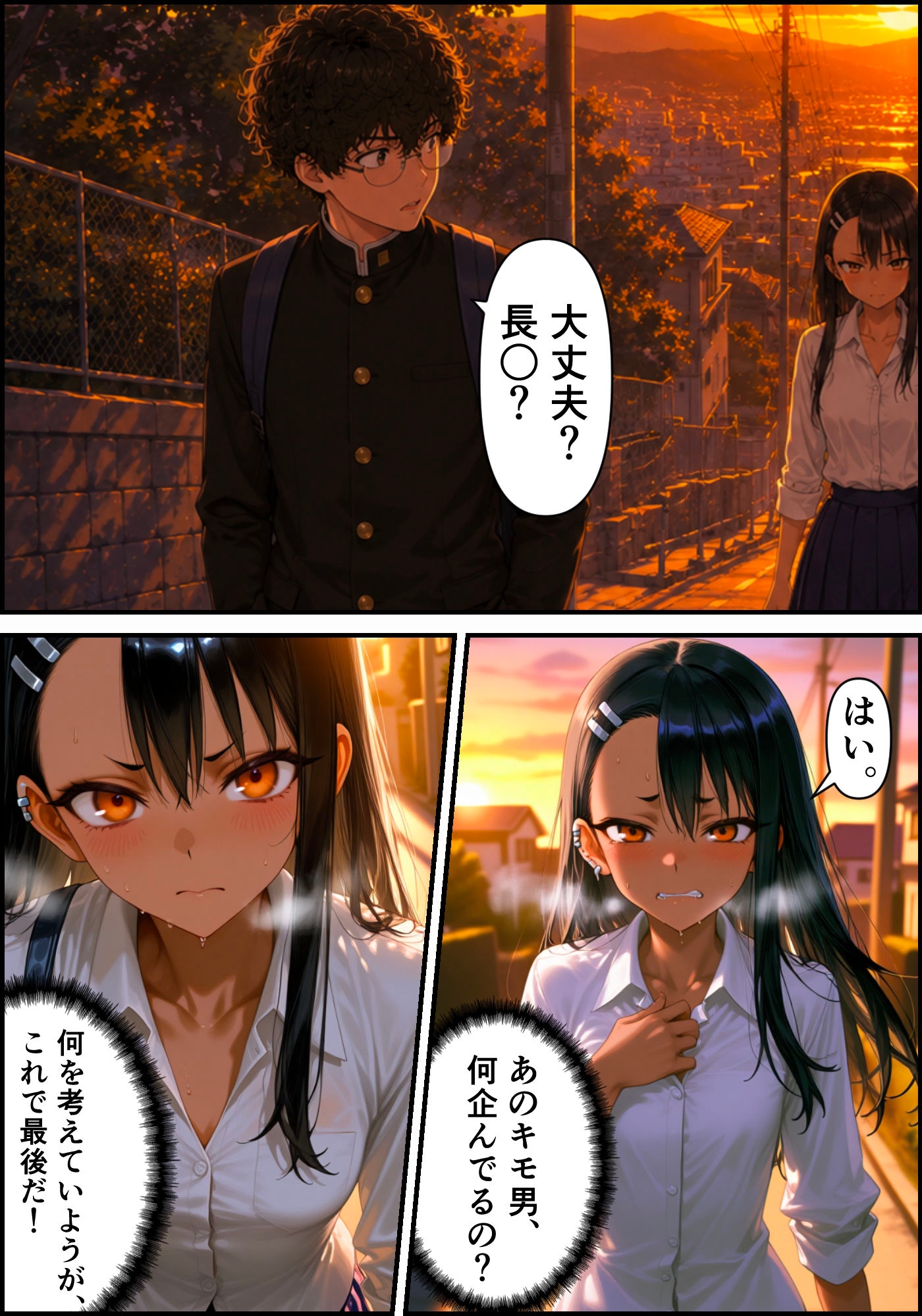 『漫画仕立て』センパイを守るために校長に抱かれてます 第五話 サンプル6